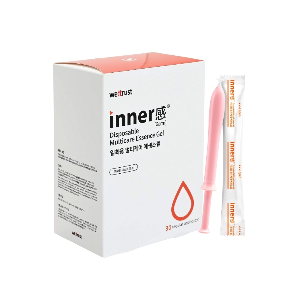 【低刺激・しっとりケア】韓国女性用使い捨てマルチケアエッセンスジェル 30P／Yゾーンコンディションサポート・定番アイテム／正規品