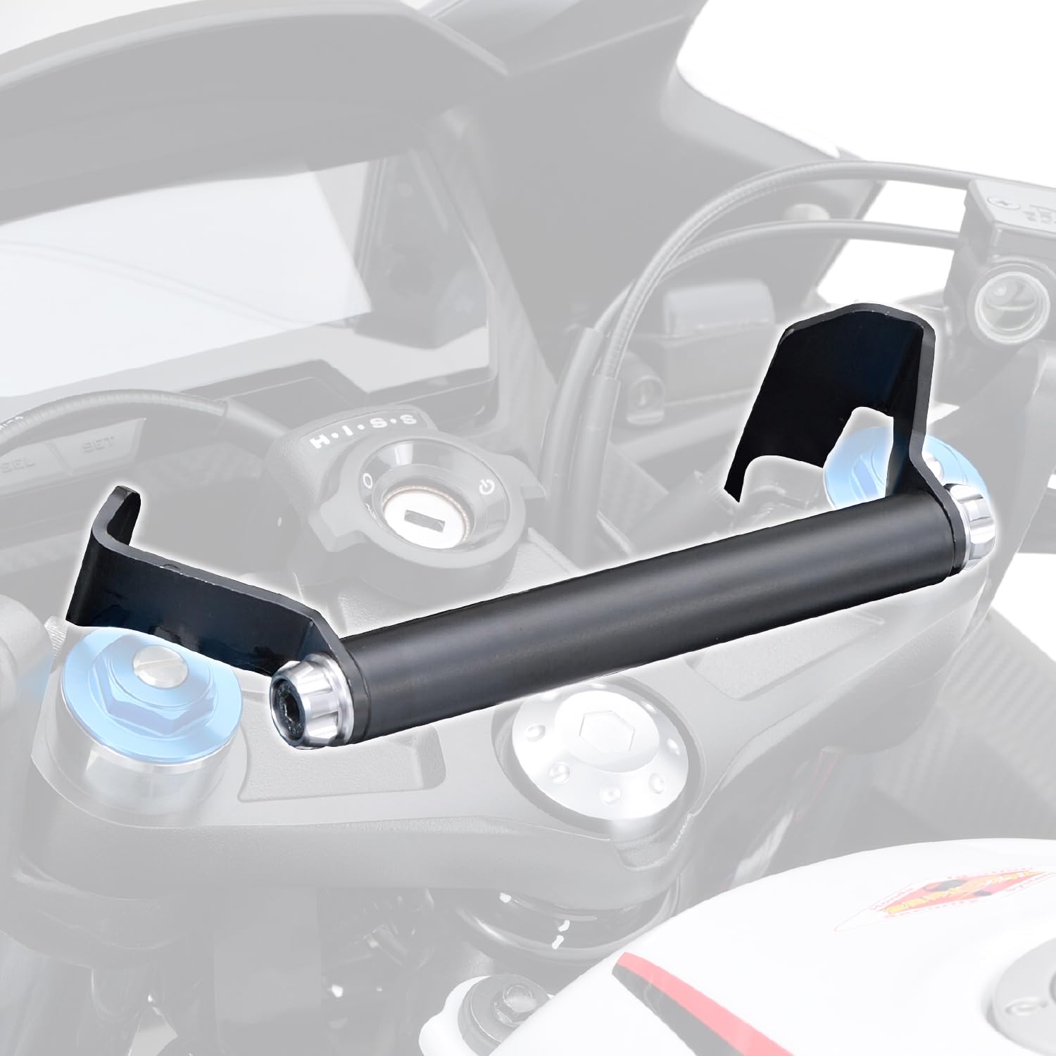 デイトナ(Daytona) バイク用 クランプバー CBR400R(19-22)専用 マルチバーホルダー アッシュシルバー 16795