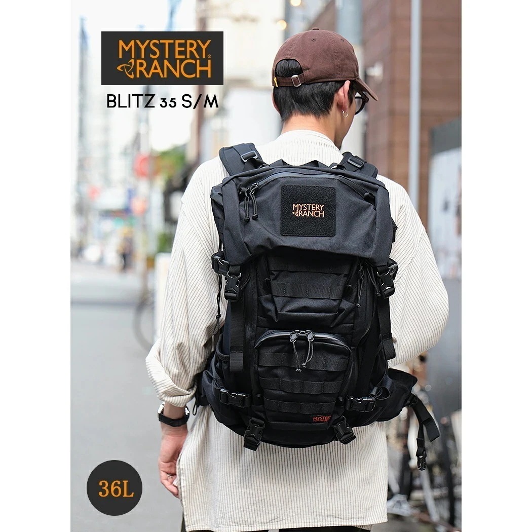 MYSTERY RANCH ミステリーランチ デイ ブリッツ バッグパック BLITZ 35 S/M BLACK ( 黒 ブラック バッグ BAG リュック 鞄 カバン メンズ レディース ミリタリー