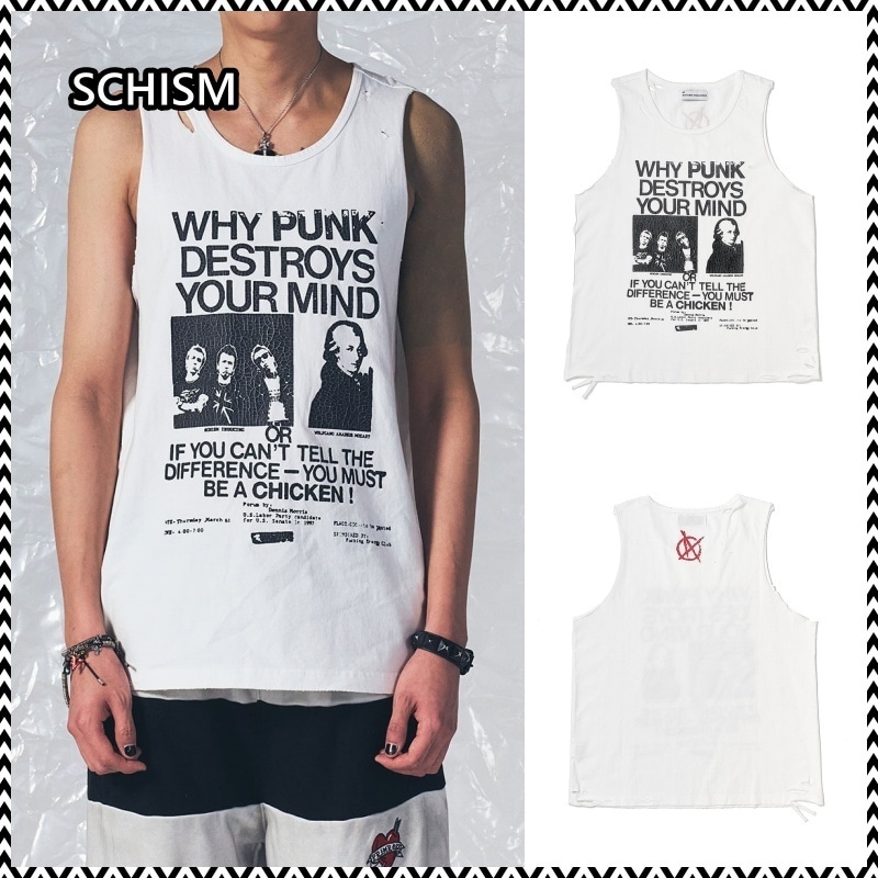 SCHISM PUNK SLEEVELESS