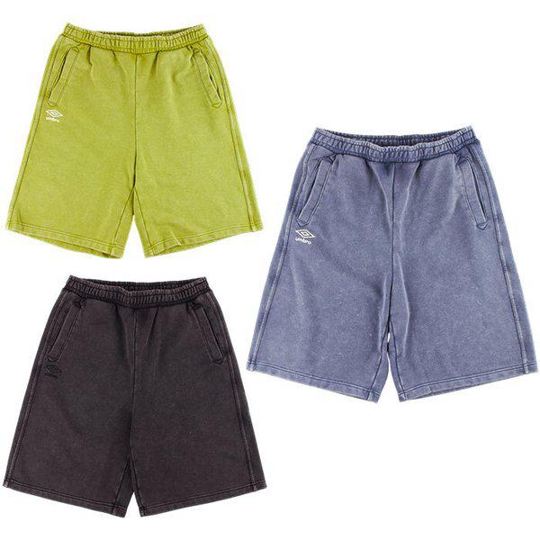 ヴィンテージガーメントウォッシング6部丈スウェットショートパンツ UQ121CHP23