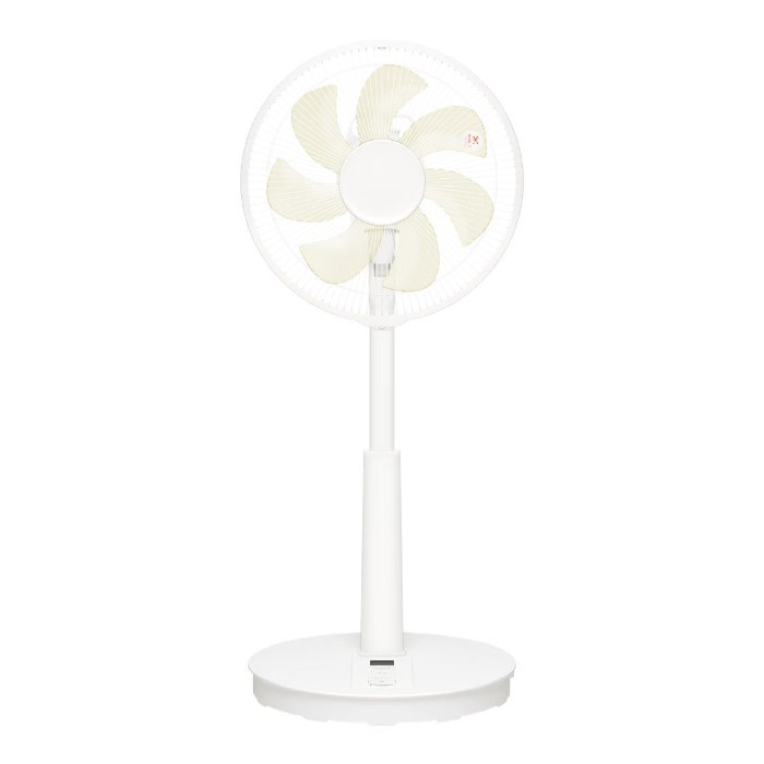 扇風機 リビング扇 1/f ゆらぎ F-C324D-W ホワイト リモコン付