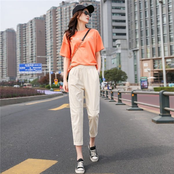 テーパードパンツ レディース リネンパンツ 綿麻パンツ 綿麻ズボン カジュアルパンツ 細身 美脚 美シルエット きれいめ 春夏 バレンタイン 2023 プレゼント