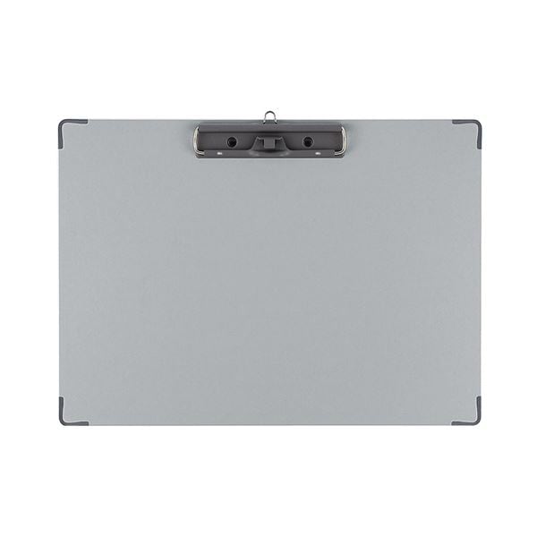 (まとめ) コクヨ 用箋挟B(クロス貼り) B4ヨコ グレー ヨハ-24 1枚 (×30セット)