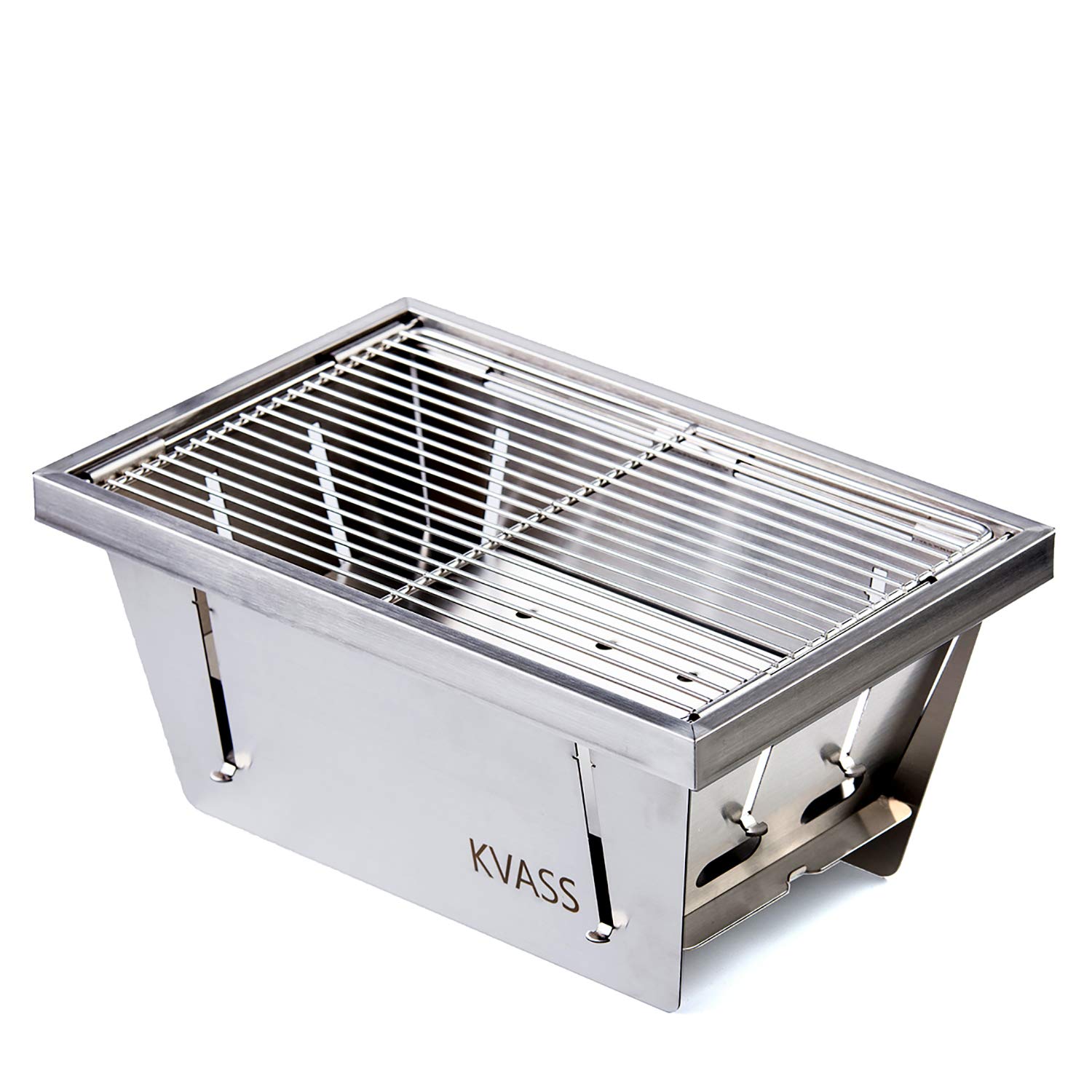 バーベキュー コンロ 折りたたみ ステンレス コンパクト 2-4人用