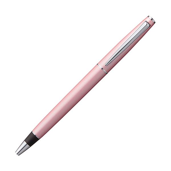（まとめ） 三菱鉛筆 ジェットストリーム プライム回転繰り出し式シングルボールペン 0.5mm 黒 （軸色：ベビーピンク） SXK300005.68 1本 (×2セット)
