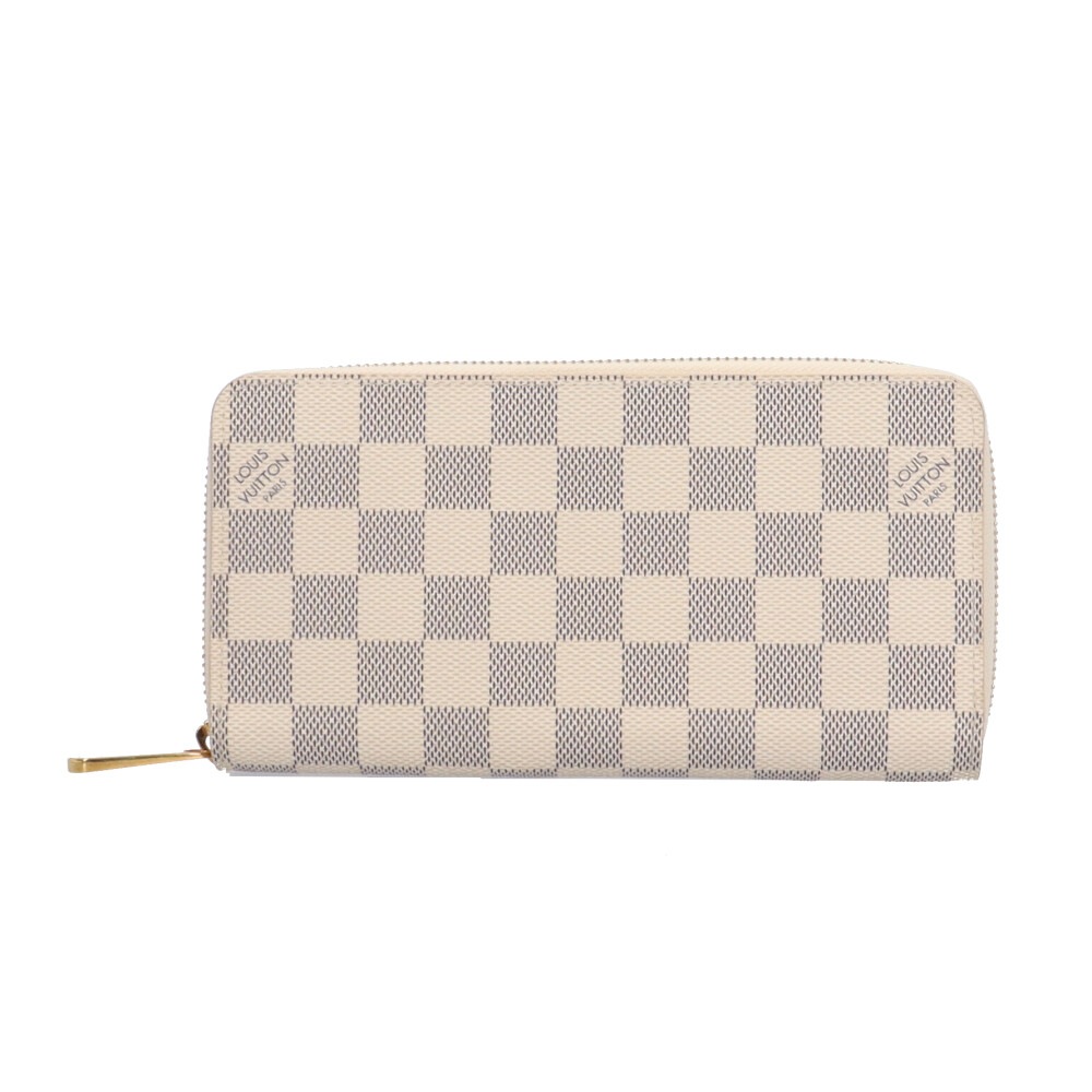 ルイヴィトン ジッピー ダミエアズール 長財布 ダミエアズールキャンバス N63503 LOUIS VUITTON 中古