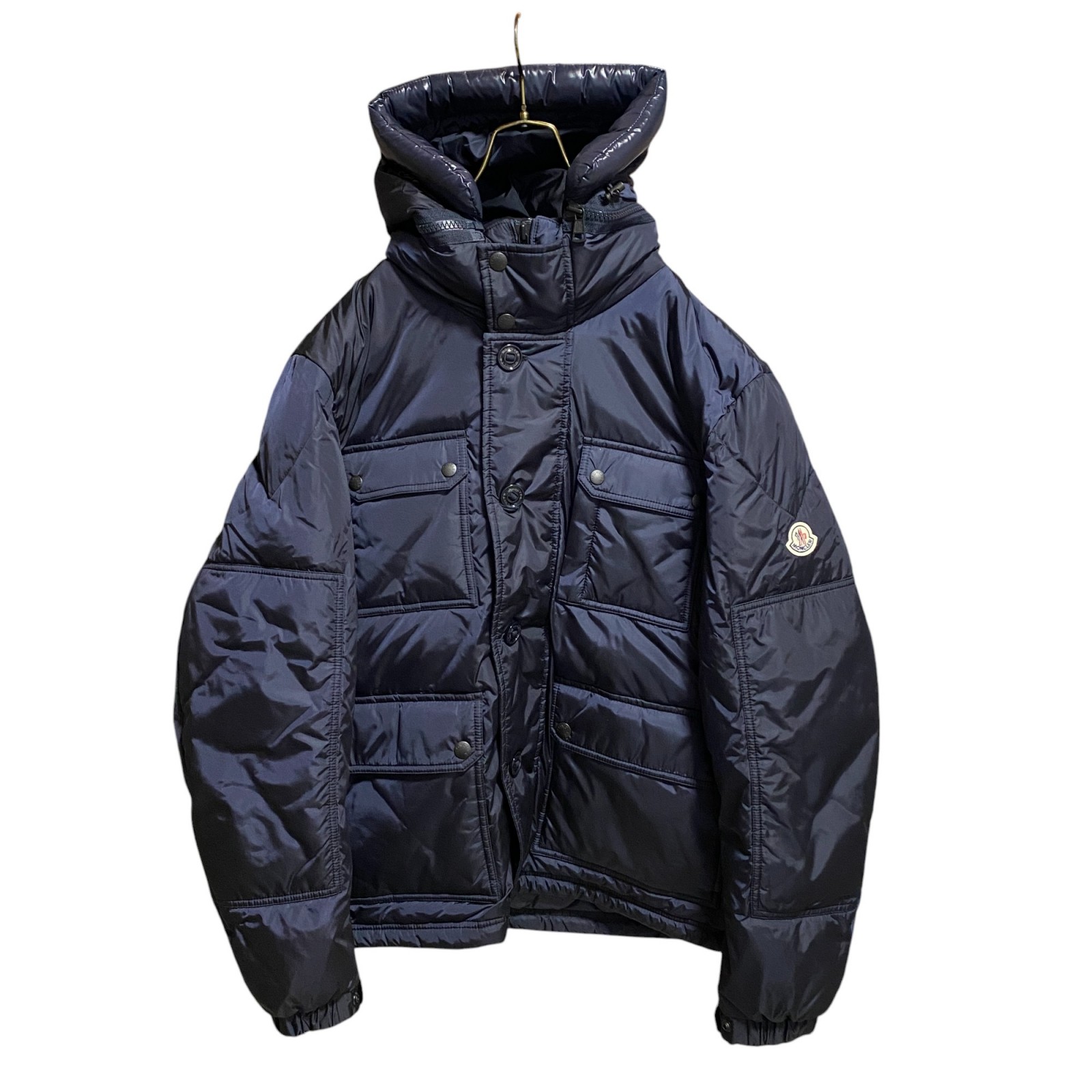 美品 モンクレール MONCLER メンズ ダウンジャケット JOVET GIUBBTTO ネイビー