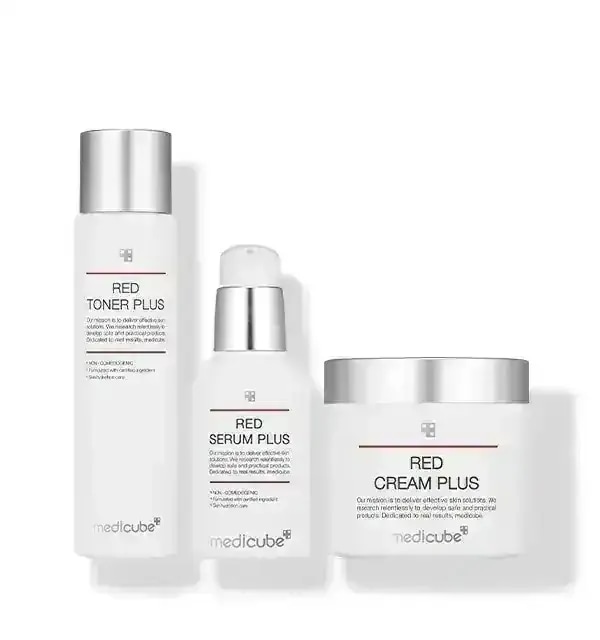 (大容量) レッドライン 2.0 3種 SET(セラム50ml+トナー200ml+クリーム100ml) #ニキビ肌に適します