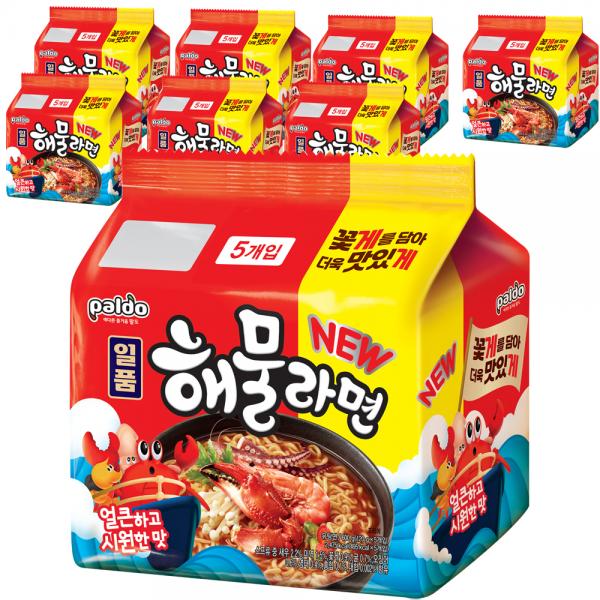 八道一品 海鮮ラーメン 120g 팔도 일품 해물라면120g