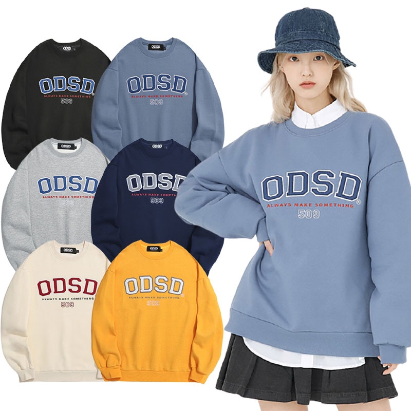 ODD STUDIOODD 正規品 ODSD Applique Logo Sweatshirts 6色 男女兼用
