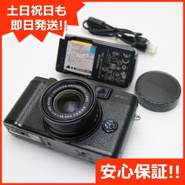 良品FUJIFILM X20 ブラック デジカメ FUJIFILM 48