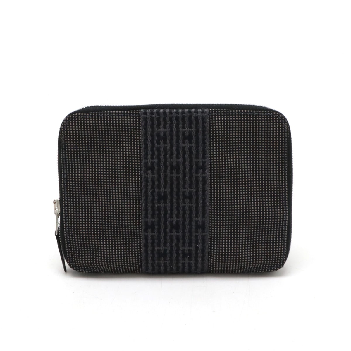 エールライン パースPM ラウンドファスナー コインケース コインパース ウォレット 2つ折り財布 キャンバス グレ