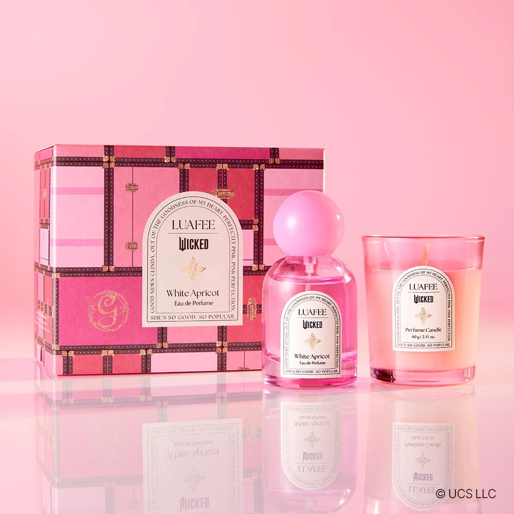 ルアフェ ウィキッド ホワイトアプリコット セット（キャンドル付き）