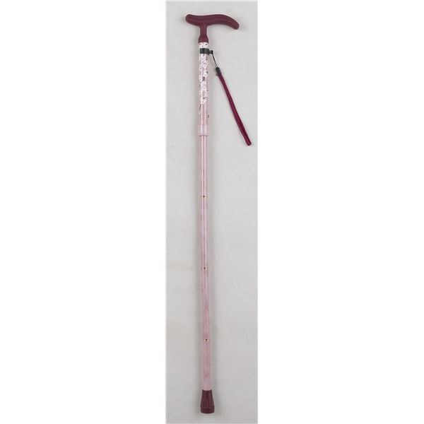 フジホーム ステッキ（折りたたみ） アクティブグレース折畳 （3）桜ピンク 3680 WB3752