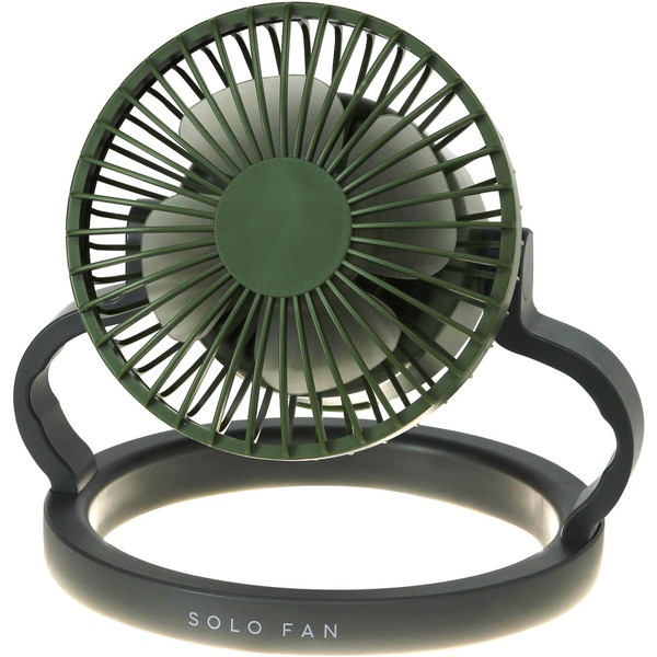 スパイス SPICE OF LIFE SOLO FAN 3way LEDライト付き扇風機 カーキ TTSF1001KH