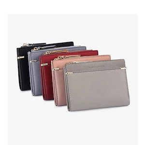 新調したい財布 日系 二つ折り財布 柔らかい カードケース 大容量 スマホポーチ ミニ財布 コンパクト 小銭入れ 財布