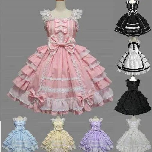 新作登場 可愛 クリスマスハロウ 新入荷 天使の愛ピンクシフォンプリンセススカート宮廷式ゴシックドレス超萌えメイド服日常脚魅せミニスカート