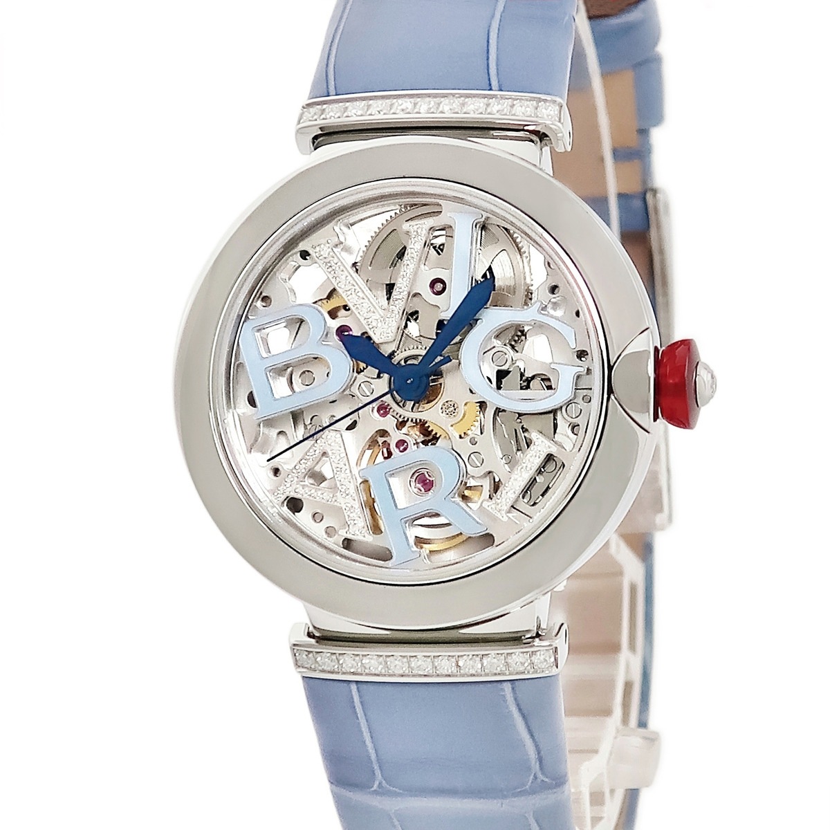 ルチェア LVCEA 103435 / LU33S 自動巻き レディース 純正ダイヤ スケルトン シルバー 日本限定 3年保証