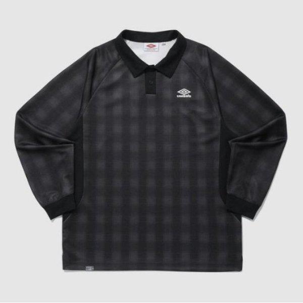 長袖Tシャツ JQS UQ121CRJ21-BLK1 HBL ブリティッシュカジュアルゲームシャツ BLACK1