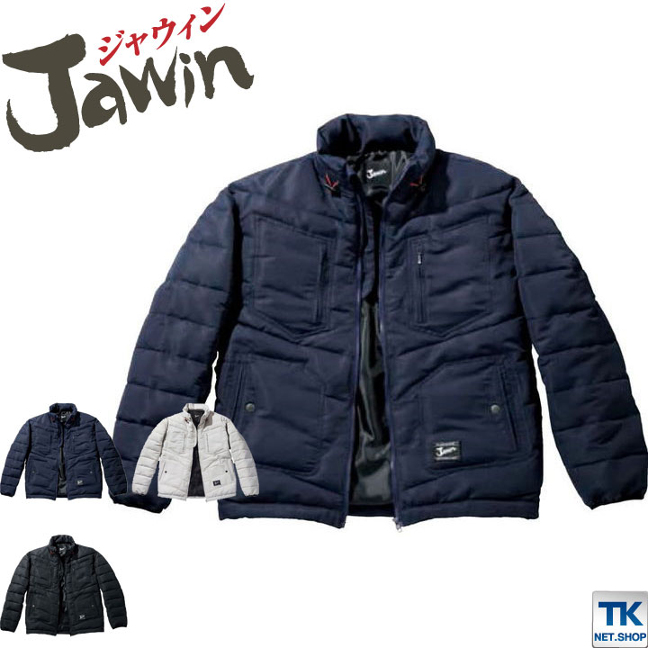 自重堂 Jawin 長袖防寒ブルゾン 秋冬 防寒着 作業服 作業着 ジャウイン 防寒ジャンパー カジュアルワーク ジャケット 長袖 おしゃれ メンズ /jd-58300-b