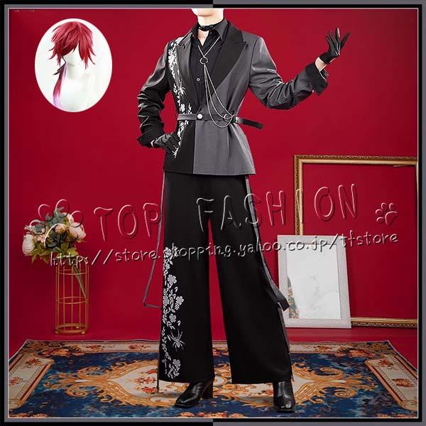 【工場直売 品質保証】バーチャル YouTuber Vtuber 風 ローレンイロアス コスプレ 衣装 ウィッグ ハロウィン 変装 仮装 コスチューム アニメ