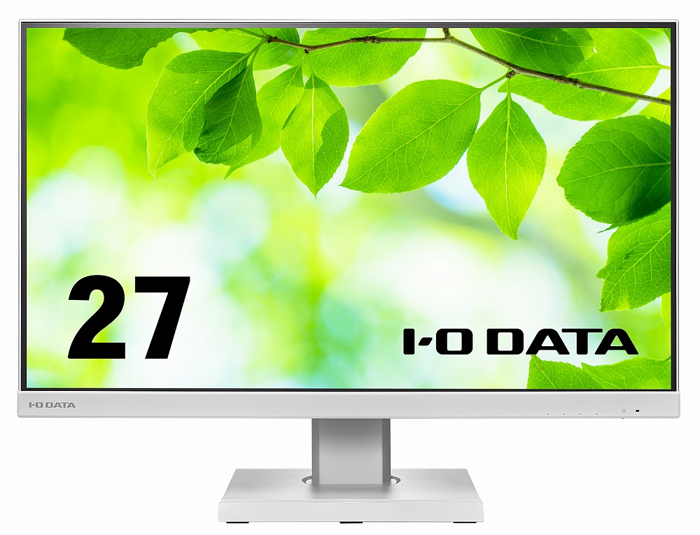 I/Oデータ 液晶ディスプレイ(27型/ADS/FHD 1920×1080/75Hz/5ms/HDMI/DP/USB Type-C/VESA/5年保証・無輝点保証)(ホワイト) LCDC271DWF