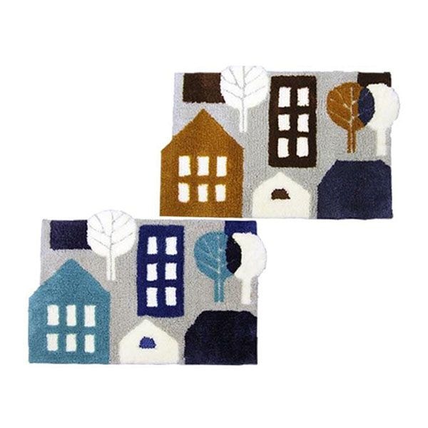 Finlayson（フィンレイソン）　北欧デザイン　玄関マット　TALOT（タロット）　45x70cm　レッド/JB184915