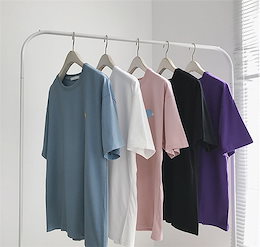 ✨特別にSALEします♥2019春夏新作 !香港スタイル 夏 カジュアル アート 男性 ラウンドネック カップル 可愛い 百掛け 半袖 Tシャツ 韓国 カレッジ風 トレンド ゆったりする 男女兼用