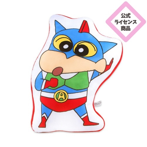 クレヨンしんちゃん クッション アクション仮面1 35×50cm ぬいぐるみ 第2弾