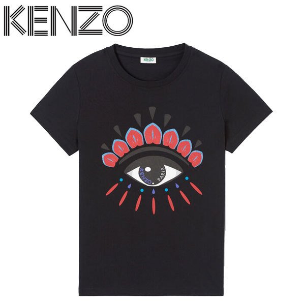 KENZO　ケンゾー　トップス　レディース　アイTシャツ　ブラック　Sサイズ　入園　入学　就職　母の
