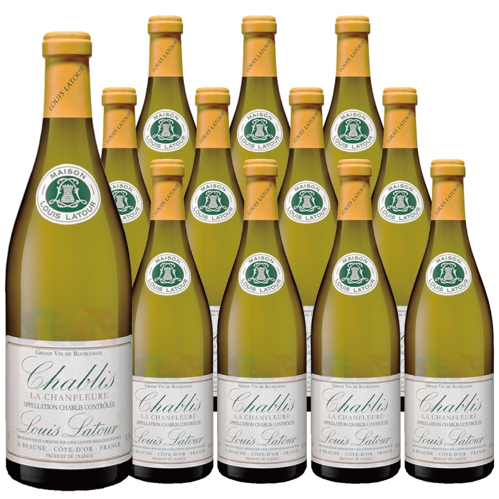 シャブリ ラ・シャンフルール ルイ・ラトゥール 2023 12本セット 750ml / フランス 辛口 白ワイン CHABLIS LA CHANFLEURE LOUIS LATOUR