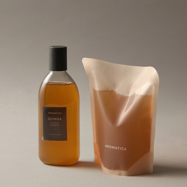 キヌア プロテイン シャンプー 400ml+リフィル 500ml