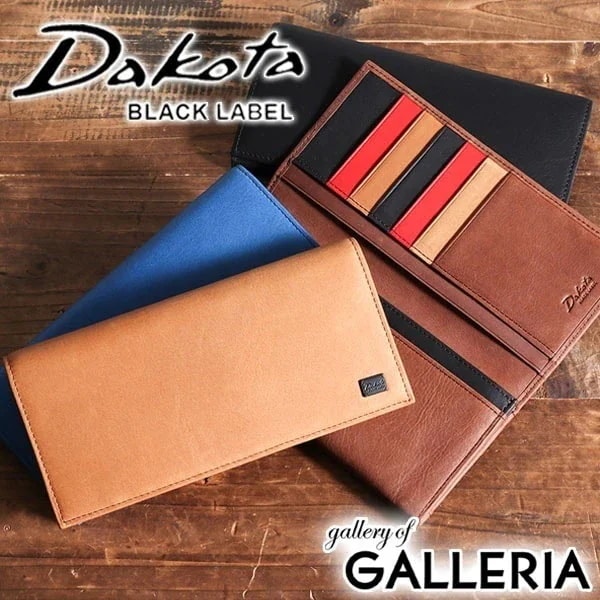 限定キーホルダー付 ダコタ Dakota ダコタ 財布 長財布 BLACK LABEL ブラックレーベル ワキシー メンズ レディース 本革 0625902
