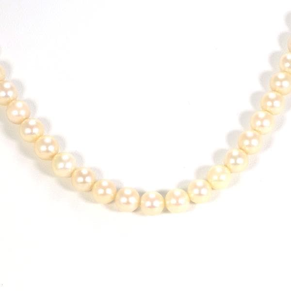 K18 18金 YG イエローゴールド ネックレス 連パール アコヤ真珠 ジュエリー 中古