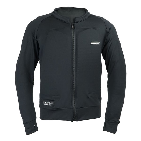 バイク用 オールシーズン ボディープロテクタージャケット ブラック/XLサイズ RR10111/BLACK/XL