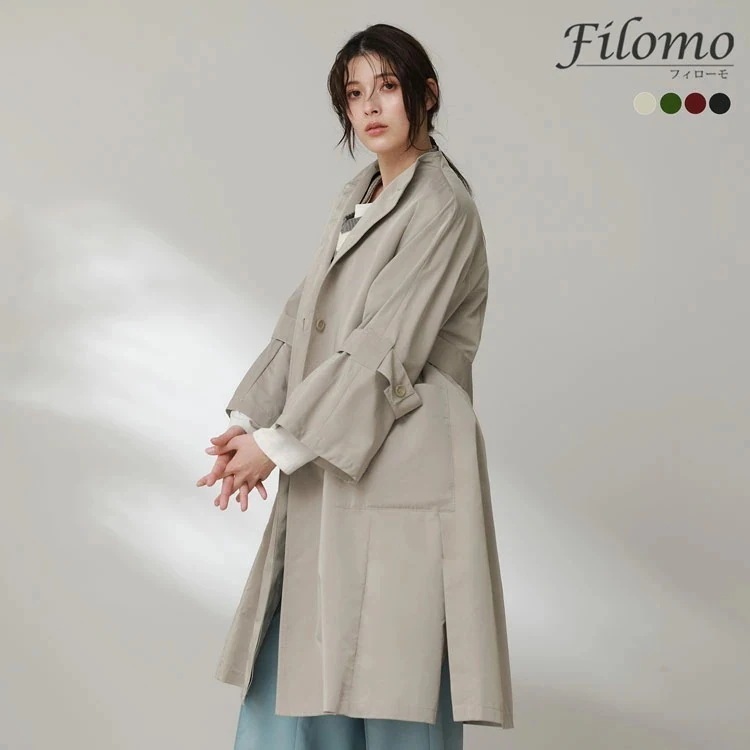 [Filomo]フィールドサーモルーズロングトレンチコート