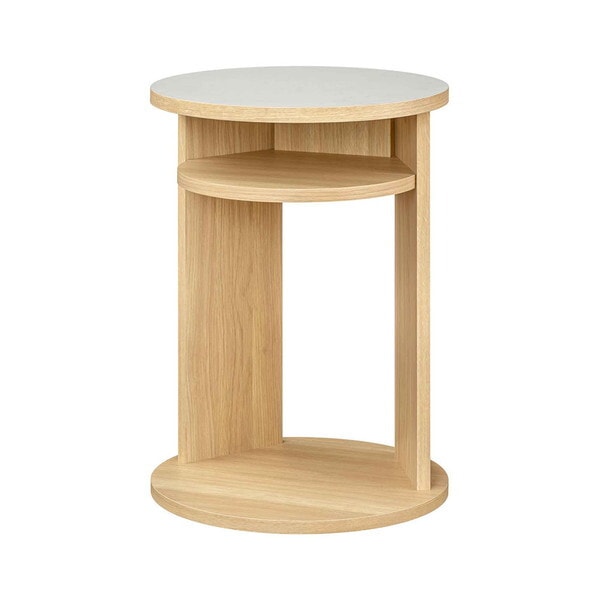 白井産業 CHI-5540NA ナチュラル チルフィル サイドテーブル メーカー直送