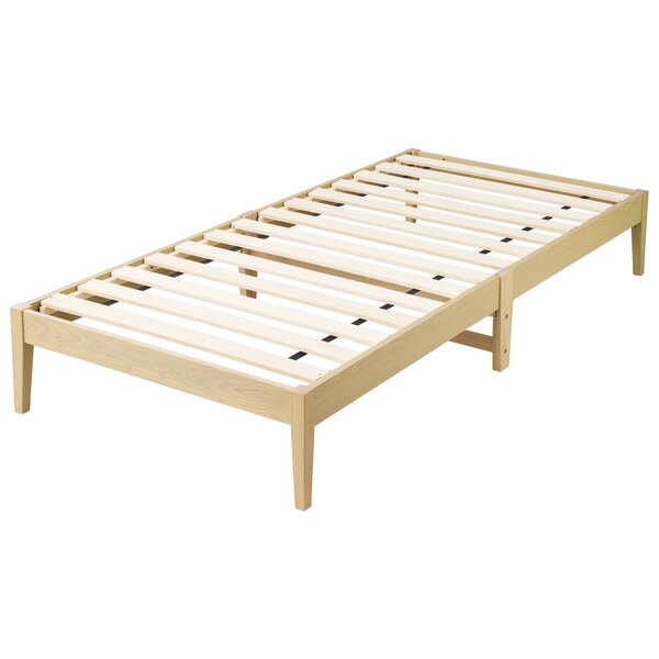 ESB01-S ナチュラル 組立簡単すのこベッド ヘッドレス メーカー直送