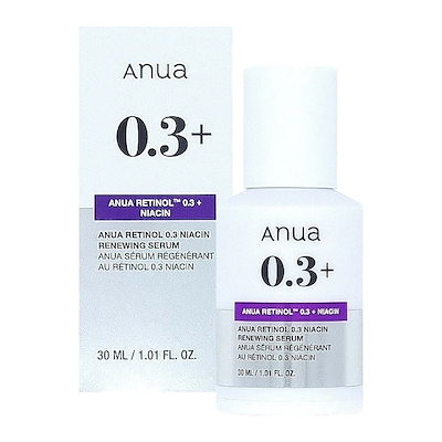 Qoo10] アヌア 【正規品】 レチノール0.3 ナイアシン : スキンケア