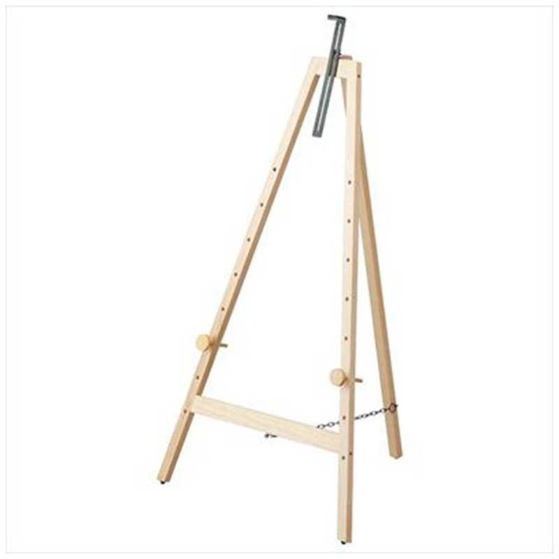 ナカバヤシ　木製イーゼル Mサイズ ワイド(ナチュラル木目)　EZ-102NM