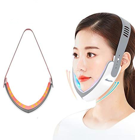 【爆発品】美顔器フェイシャルフィットネス LED光エステ フェイスエクササイズ 美肌顔の筋肉を鍛える V颜 むくみ防止 フェイスケア フェイシャルエステツール 除去 たるみ ほうれい線 しわ 改善 リ