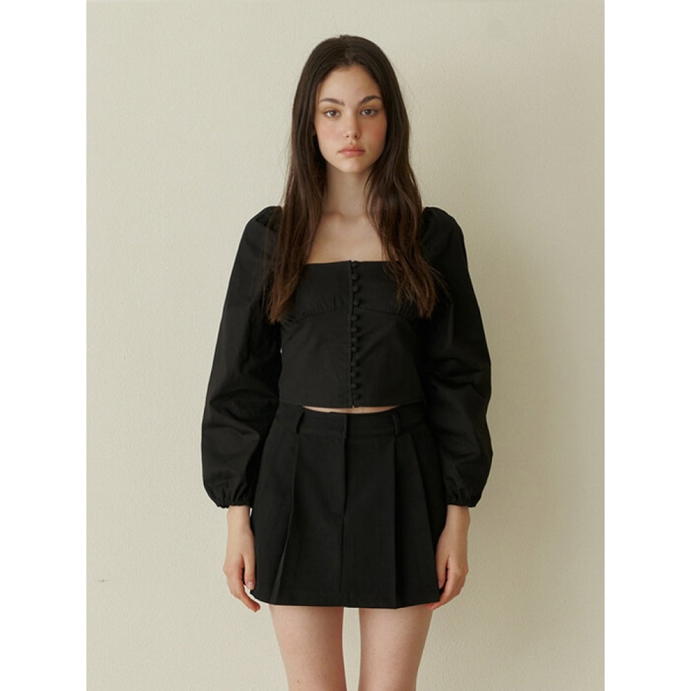 KINDABABY ベビー長袖ブラウス - ブラック