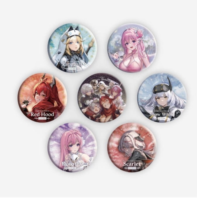 【公式】 勝利の女神 nikke ランダム缶バッジ - GOODDESS フルボックス (6EA) ニケグッズ