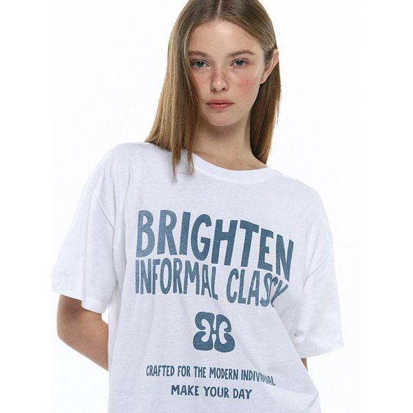 タイポ Tシャツ ホワイト