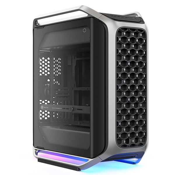 C700-KGNN-S00 ブラック/シルバー Cosmos Alpha フルタワー PCケース メーカー直送