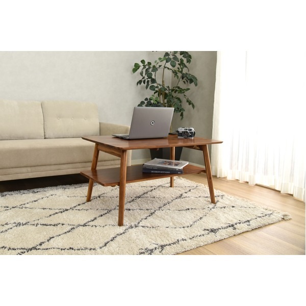 センターテーブル リーサ9050 アカシア 幅約90cm 組立品