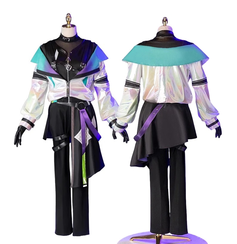 プロセカ　コスプレ　神代類 プロジェクトセカイ カーテンコールに惜別を　実物化　プロジェクトセカ 豪華生地　コスプレ衣装　イベント　仮装