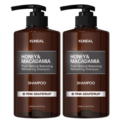 ハニーアンドマカデミア ネイチャーシャンプー ピンクグレープフルーツの香り 1058ml 1+1
