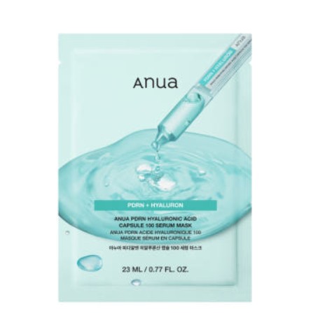 PDRN ヒアルロン酸カプセル100 セラムマスク 23ml × 10枚入り（1箱）
